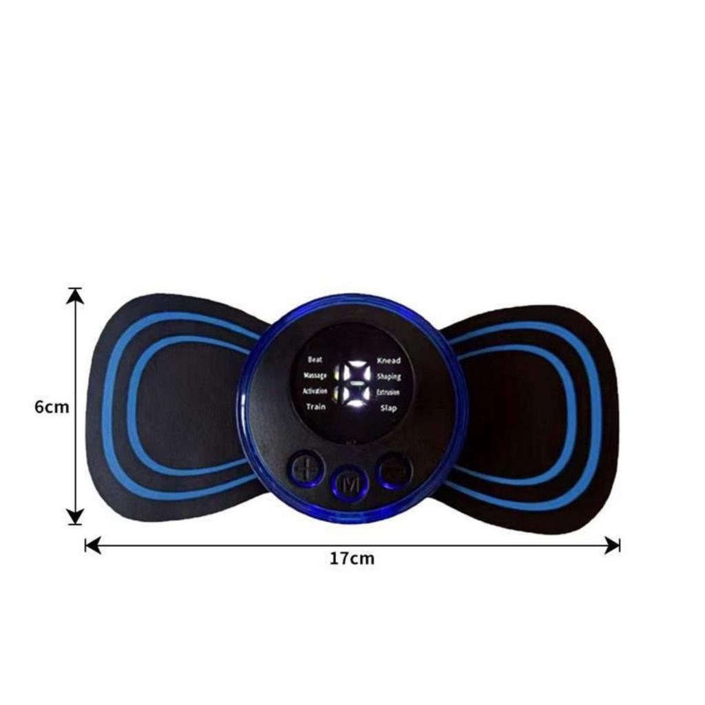 Digital EMS device for massage and muscle relaxation