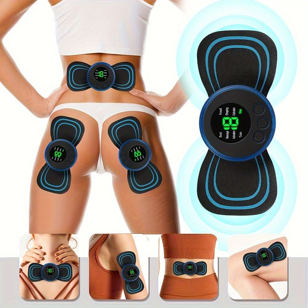 Digital EMS device for massage and muscle relaxation