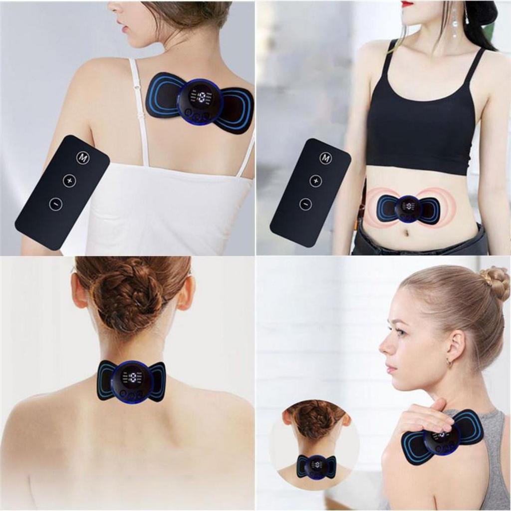 Digital EMS device for massage and muscle relaxation